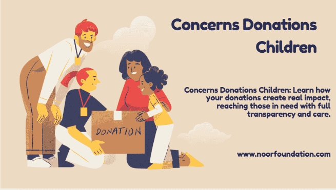 Concerns Donations Children