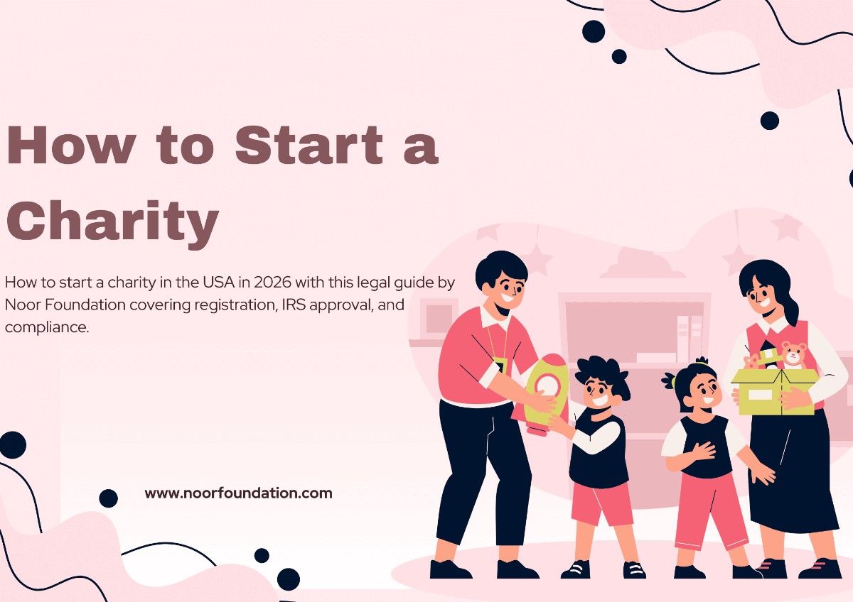 How to start a charity in the USA