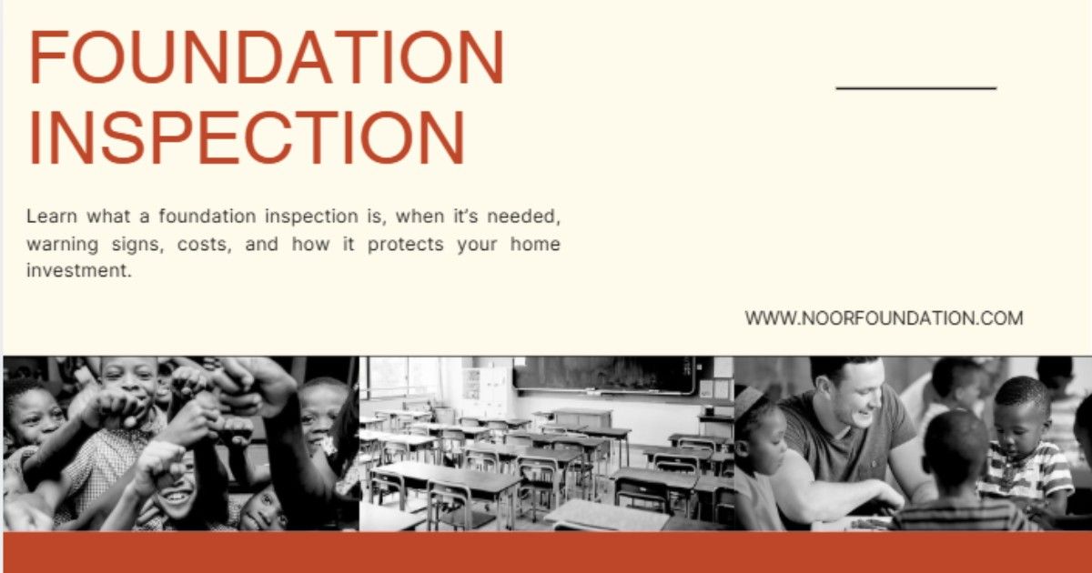 Foundation Inspection