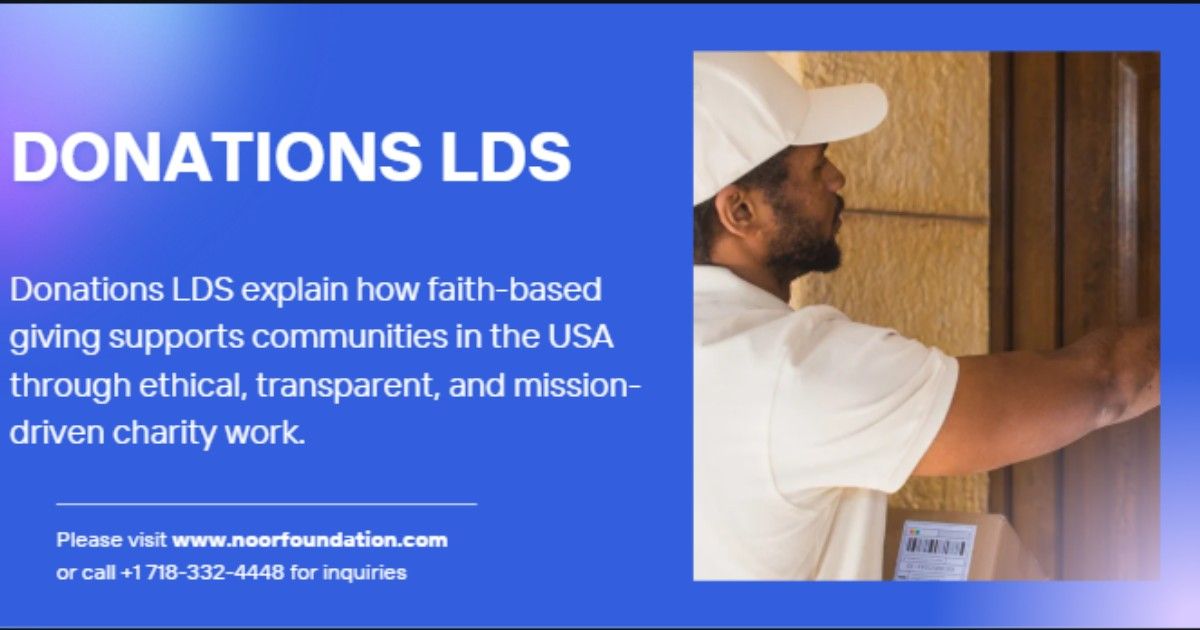 Donations LDS Works in the USA