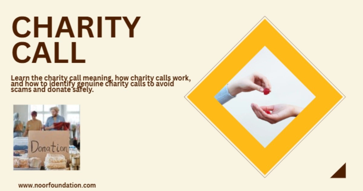 Charity Call Meaning