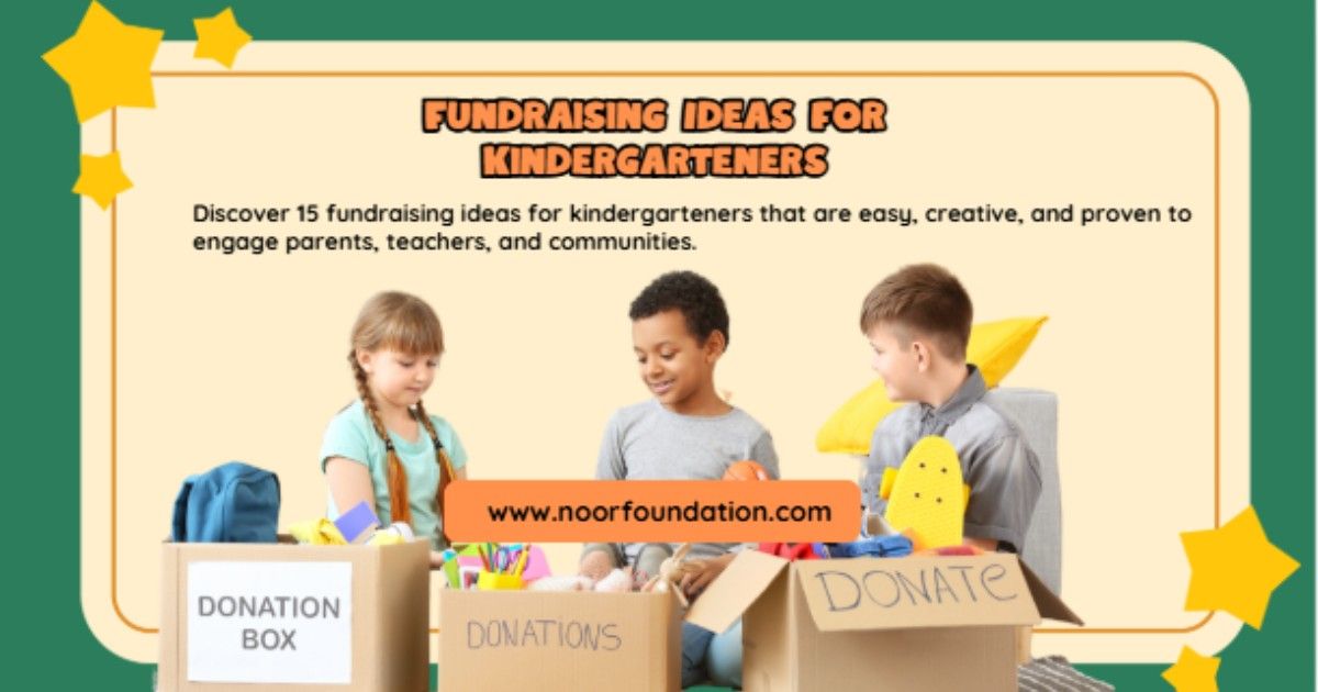 Fundraising Ideas for Kindergarteners