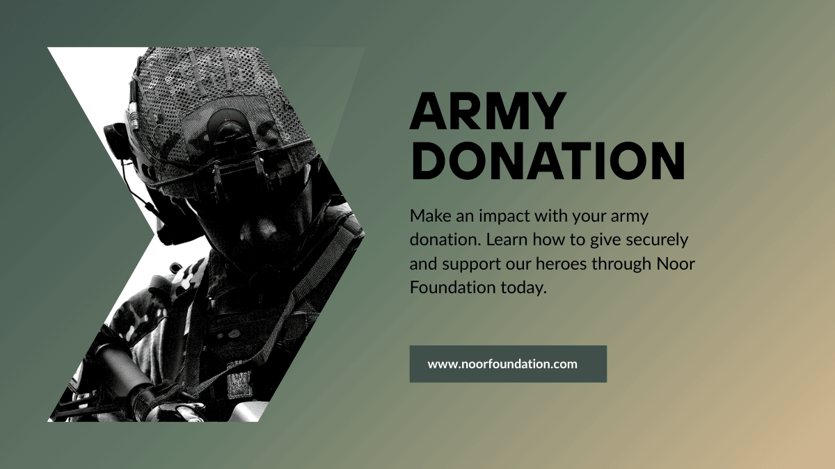 Army Donation